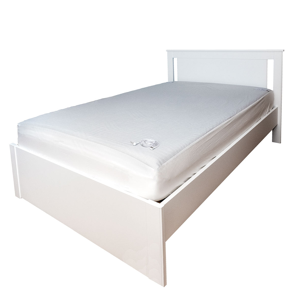 Premium v2+ 105x200 cm dra-på jordningslakan (US Twin/XL Twin)