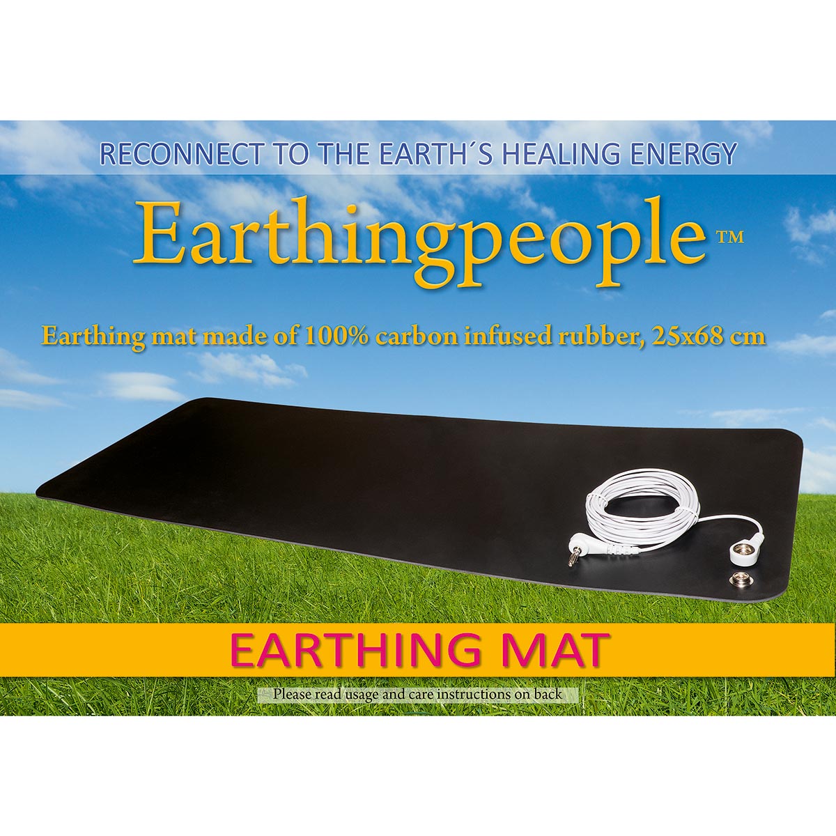 Earthing mat, 25x68 cm