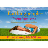 Premium v2+ 80x200 cm fitted earthing sheet (UK/US Small Single)
